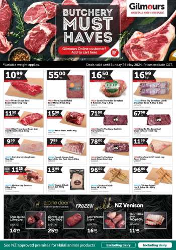 thumbnail - Gilmours catalogue - Monthly Butchery Must Haves