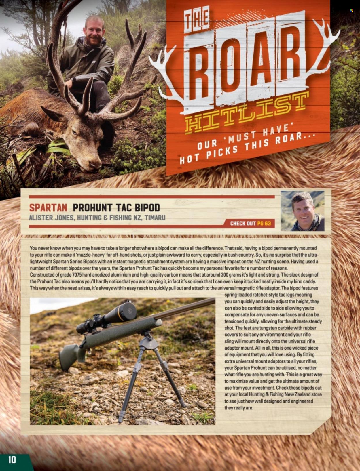 Hunting & Fishing mailer . Page 10.