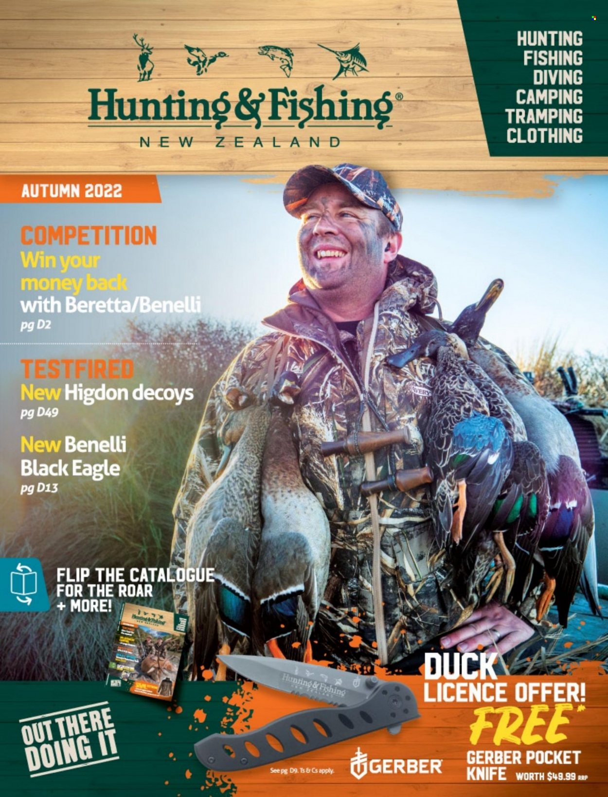 Hunting & Fishing mailer . Page 166.