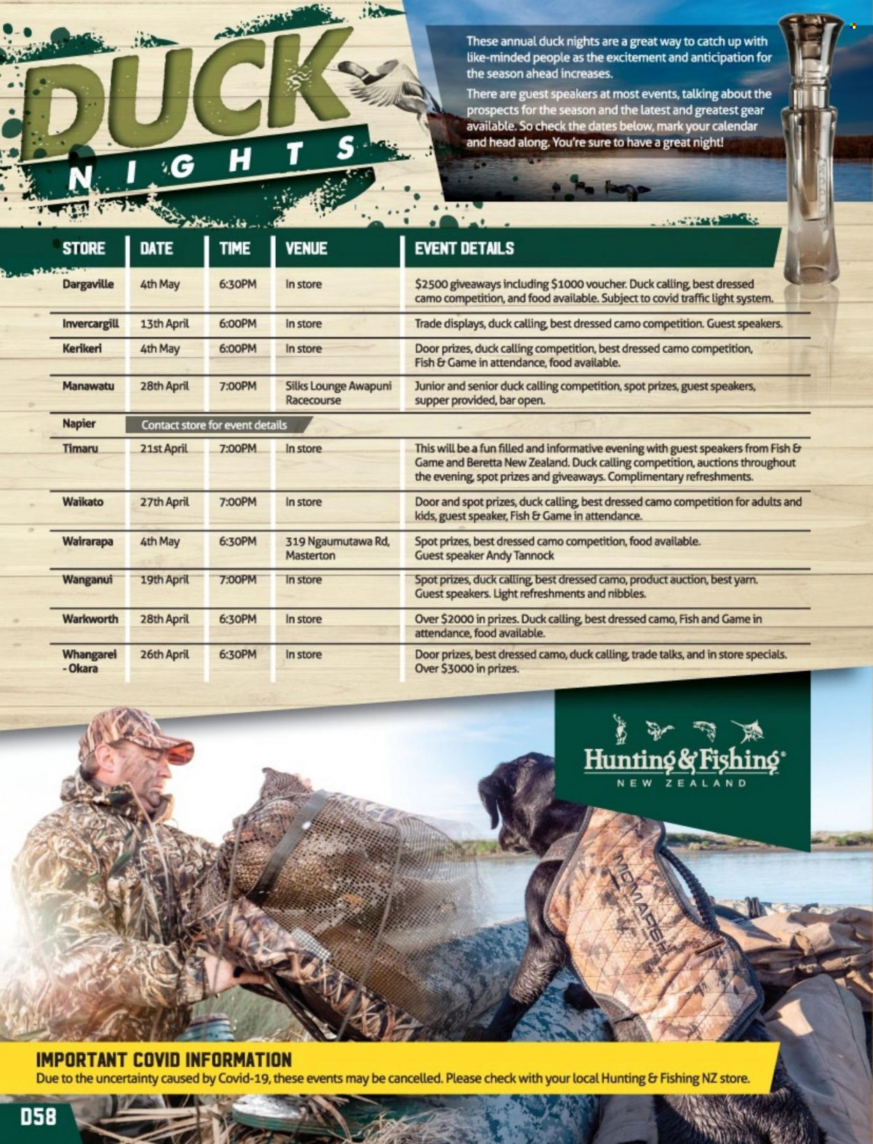 Hunting & Fishing mailer . Page 223.
