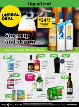 Liquorland - Stock Up and Stay In