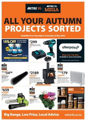 Mitre 10 - All Your Autumn Projects Sorted