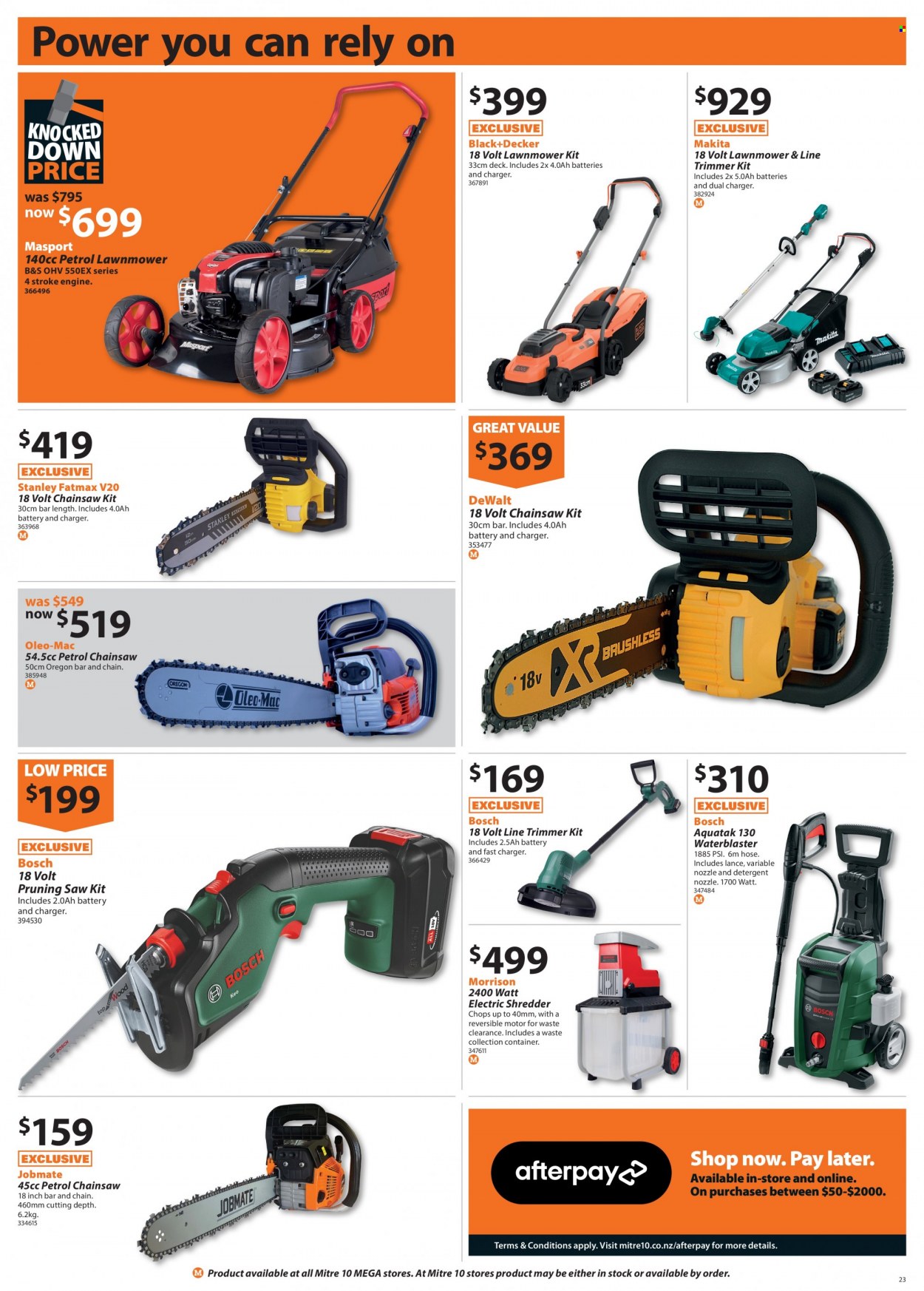 Mitre 10 mailer  - 05.05.2022 - 22.05.2022. Page 23.