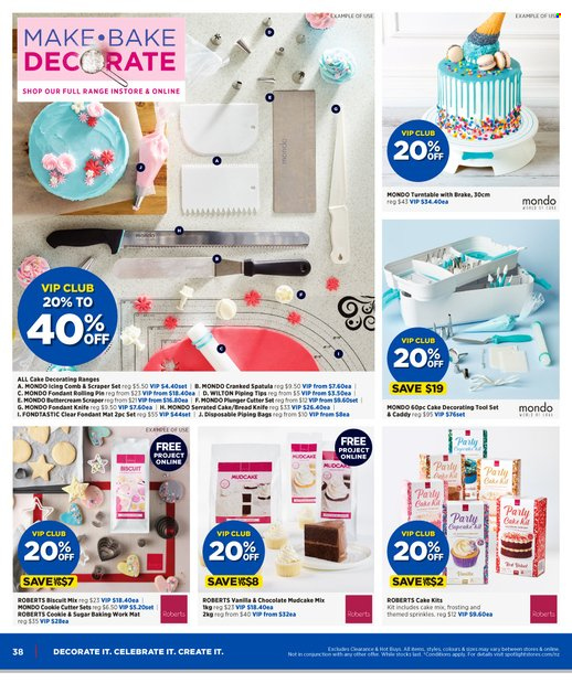 Spotlight mailer - 11.05.2022 - 29.05.2022 - Sales products - spatula, cutter. Page 38.