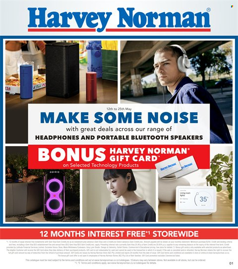 Harvey Norman mailer  - 12.05.2022 - 25.05.2022. Page 1.