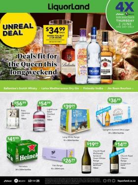 Liquorland - Deals Fit for the Queen this Long Weekend