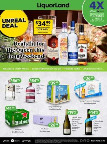 Liquorland catalogue - Deals Fit for the Queen this Long Weekend