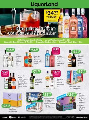 Liquorland catalogue - Hot Prices to Keep You Warm this Winter