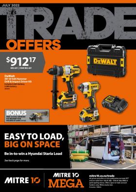 Mitre 10 - Trade Offers - July 2022