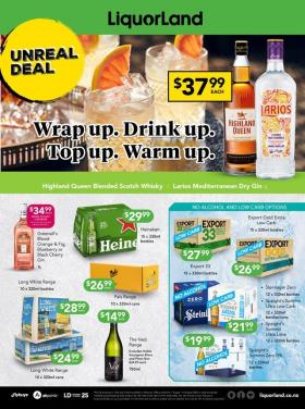 Liquorland - Wrap up. Drink up. Top up. Warm up.