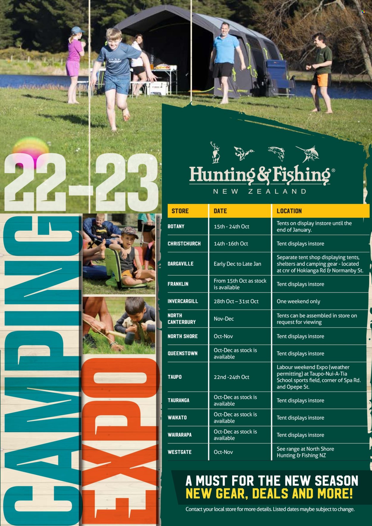 Hunting & Fishing mailer  - 17.10.2022 - 28.02.2023. Page 19.
