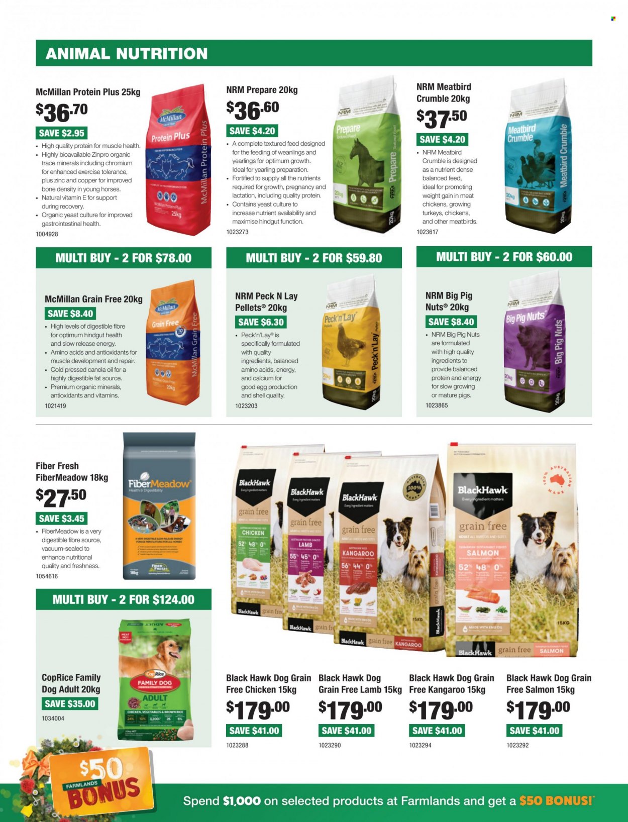 Farmlands mailer - 01.11.2022 - 31.12.2022 - Sales products - animal food, Optimum, Shell, oil. Page 4.