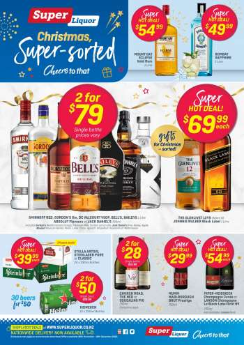 Super Liquor Christchurch catalogues