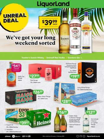 Liquorland catalogue - WE'VE GOT YOUR LONG WEEKEND SORTED