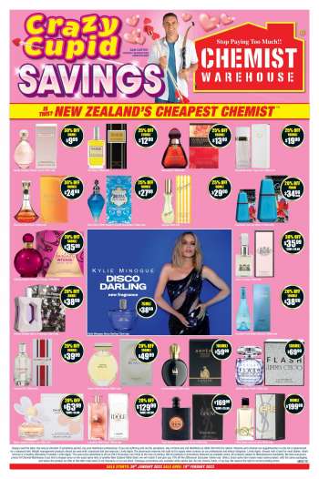 Chemist Warehouse catalogue - Crazy Cupid Savings