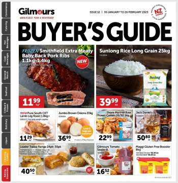 Gilmours catalogue - Buyer's Guide cataloque
