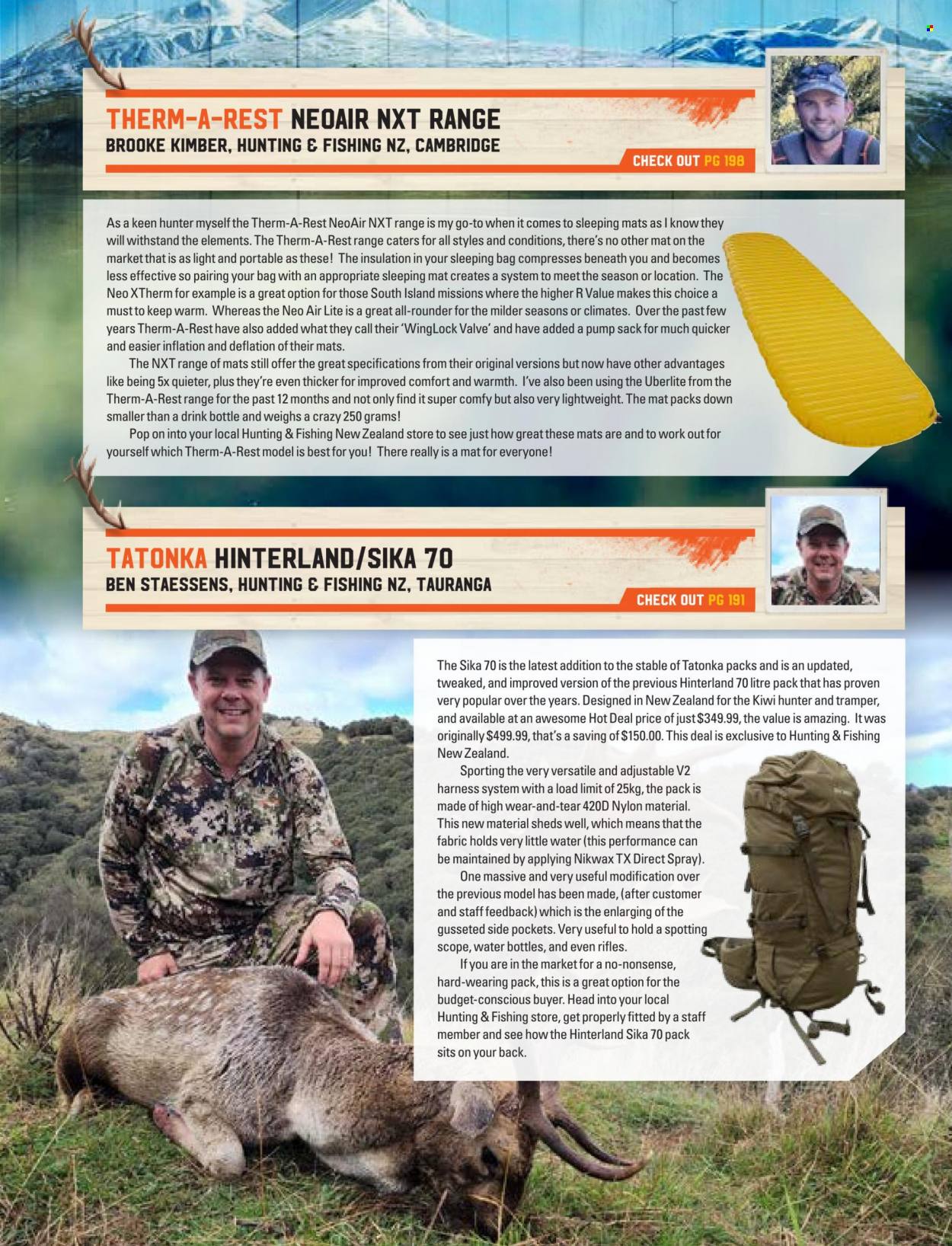 Hunting & Fishing mailer . Page 75.