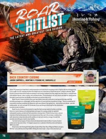 Hunting & Fishing catalogue