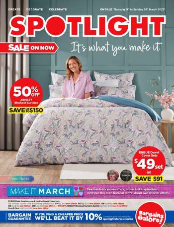 Spotlight Wellington catalogues