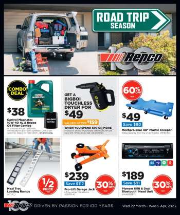 Repco Hastings catalogues