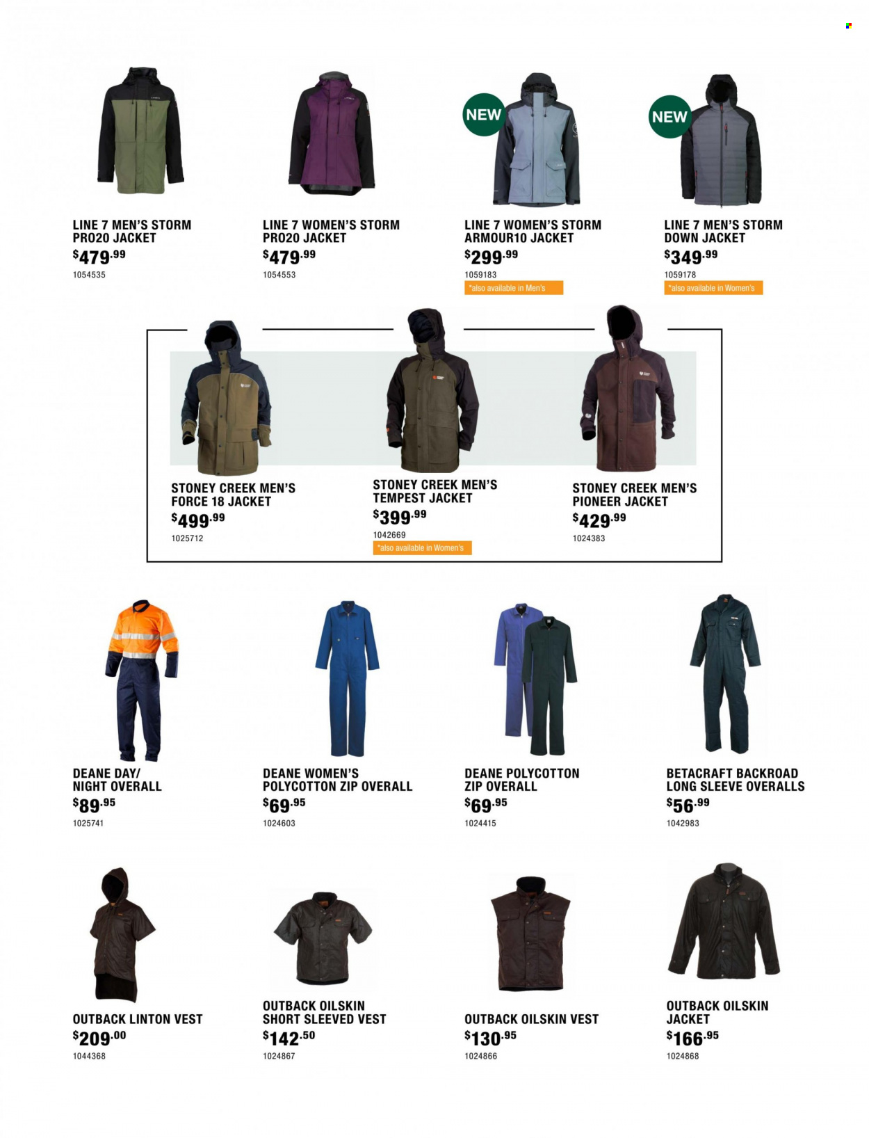 Farmlands mailer - Sales products - jacket, vest. Page 9.