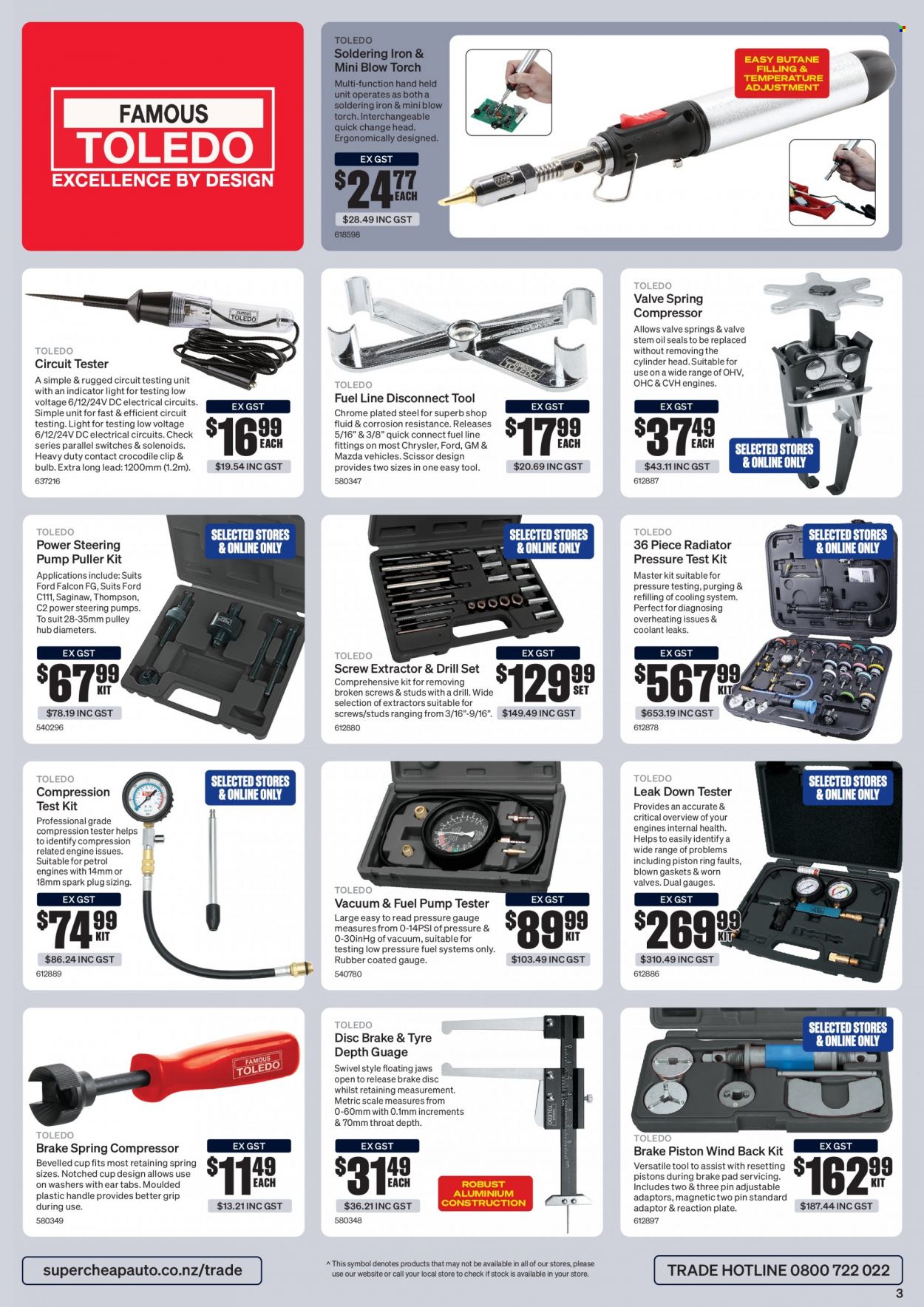 SuperCheap Auto mailer - 15.05.2023 - 01.07.2023 - Sales products - compressor, plate, cup, scale, bulb, drill, scissors, air compressor, soldering iron, brake pad, torch. Page 3.