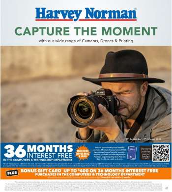 Harvey Norman catalogue - Capture the Moment