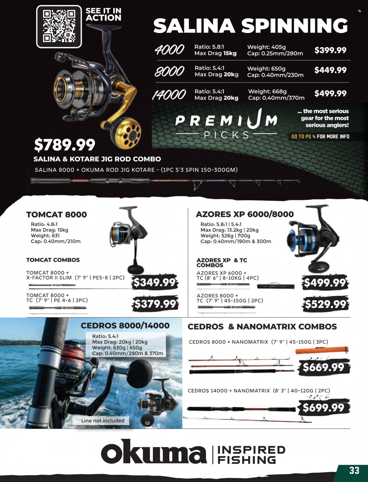 Hunting & Fishing mailer - Sales products - jig. Page 33.