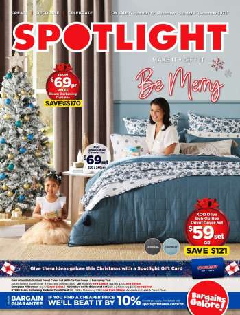 thumbnail - Spotlight catalogue - Be Merry