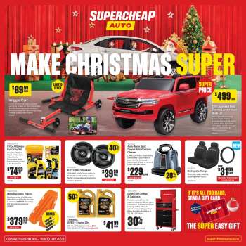 thumbnail - SuperCheap Auto catalogue - MAKE CHRISTMAS SUPER