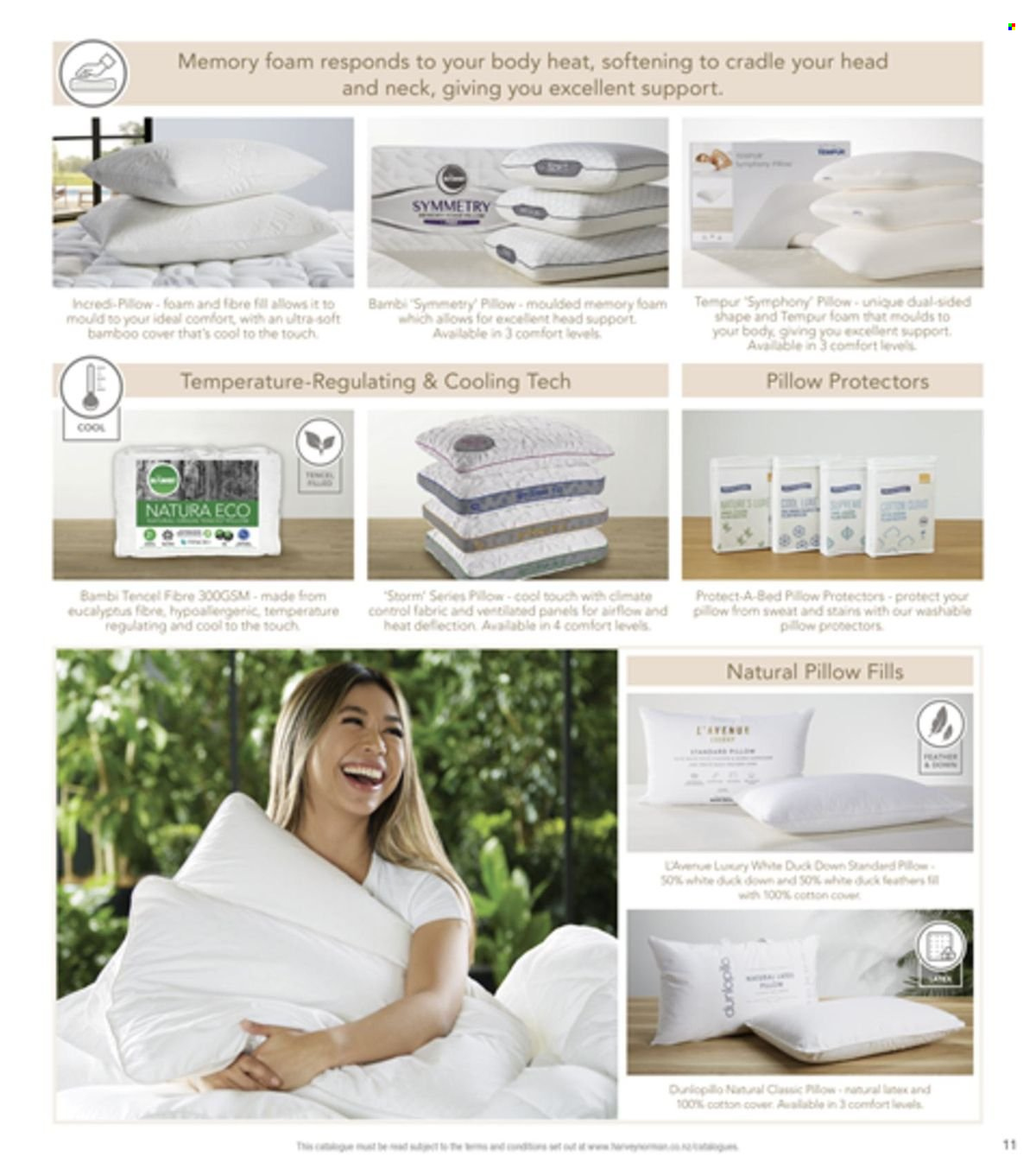 thumbnail - Harvey Norman mailer - 01.09.2023 - 31.08.2024 - Sales products - Protect-A-Bed, pillow protector. Page 11.