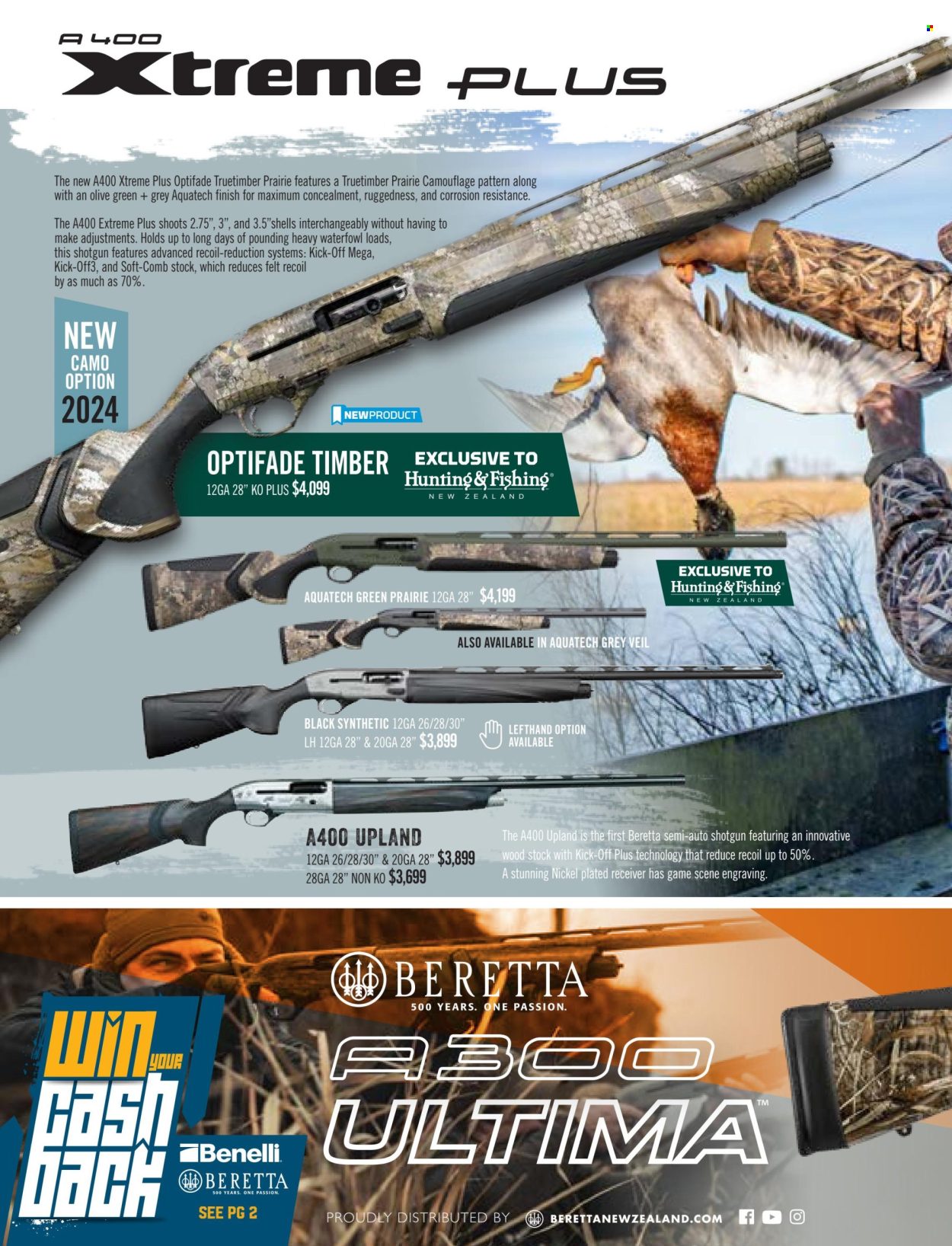 thumbnail - Hunting & Fishing mailer - Sales products - shotgun. Page 14.