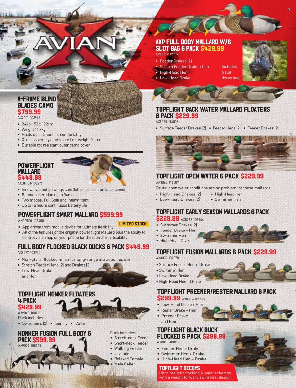 thumbnail - Hunting & Fishing mailer - Sales products - bag. Page 41.