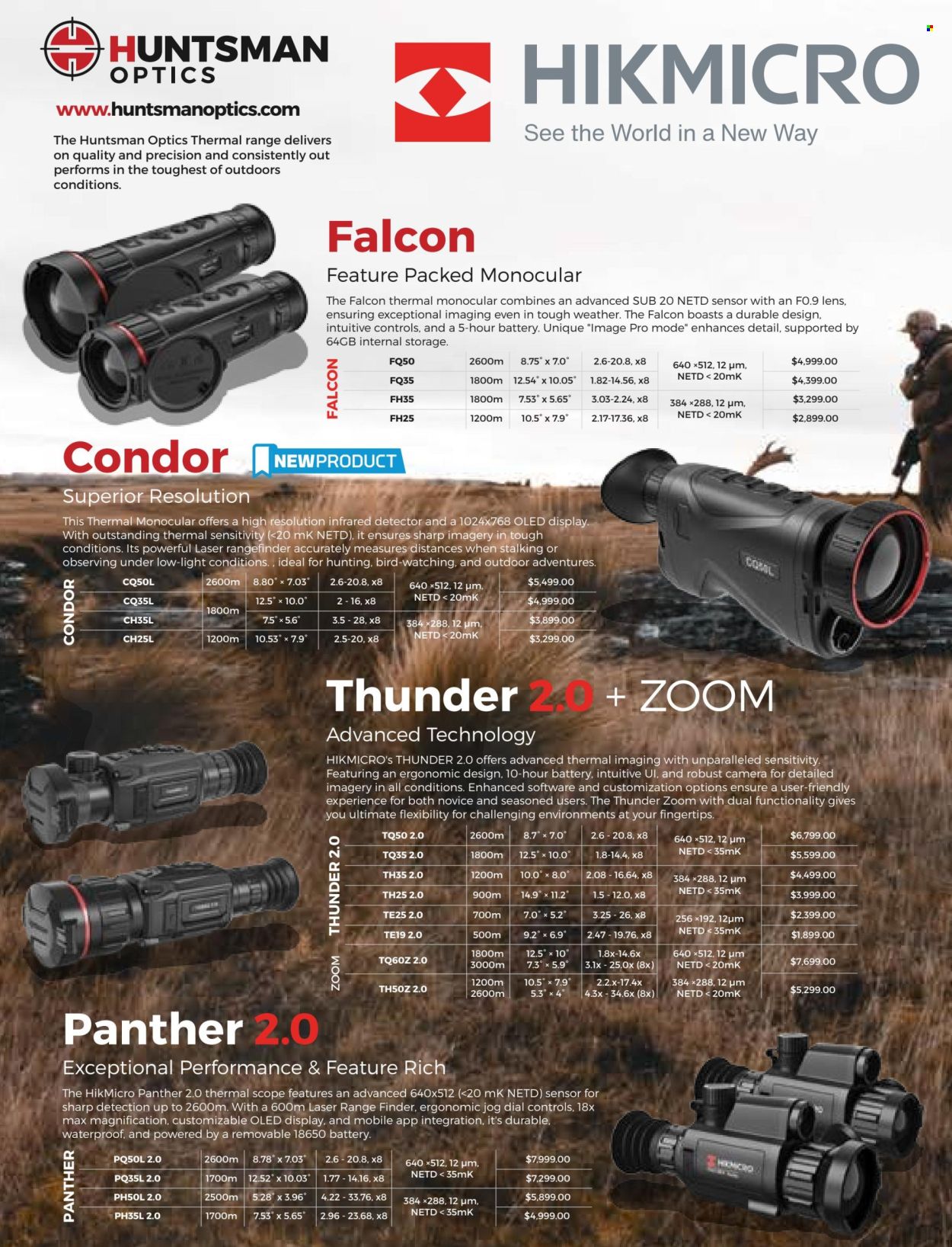 thumbnail - Hunting & Fishing mailer - Sales products - camera, lens, rangefinder, scope. Page 112.