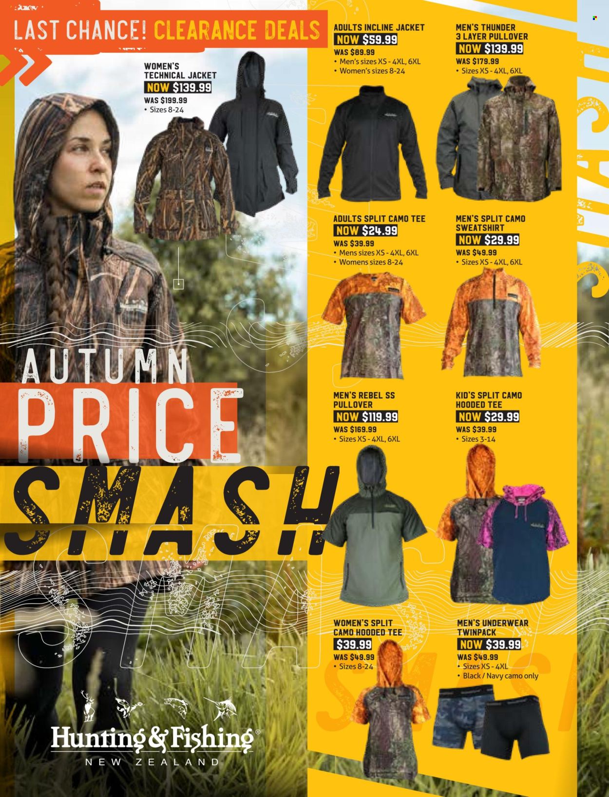 thumbnail - Hunting & Fishing mailer - Sales products - t-shirt. Page 196.