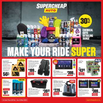 thumbnail - SuperCheap Auto catalogue - Make Your Ride Super
