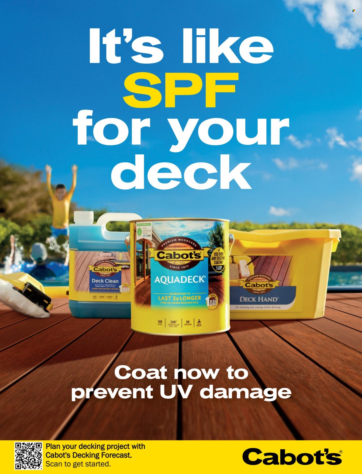 thumbnail - Bunnings Warehouse mailer - Sales products - decking. Page 2.