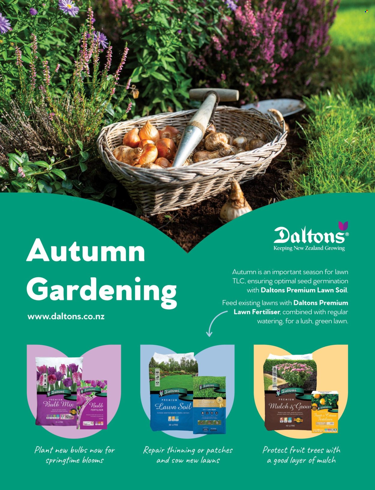 thumbnail - Bunnings Warehouse mailer - Sales products - container, bulb, fruit tree, fertilizer, garden mulch. Page 75.