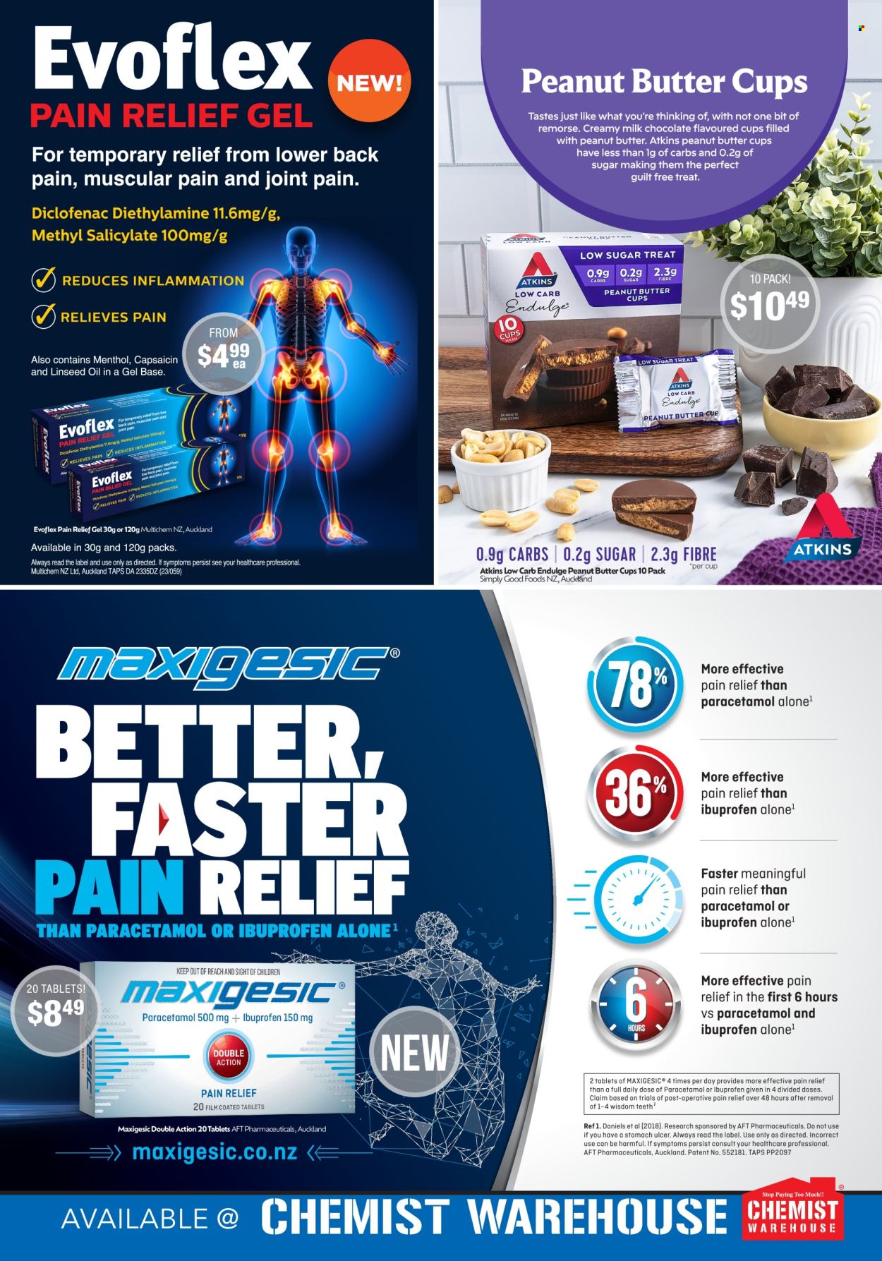 thumbnail - Chemist Warehouse mailer - 01.05.2024 - 31.05.2024 - Sales products - pain relief, Ibuprofen, pain therapy. Page 16.