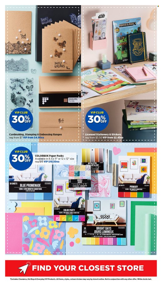 thumbnail - Spotlight mailer - 24.04.2024 - 05.05.2024 - Sales products - sticker, paper, stationery product, envelope. Page 10.