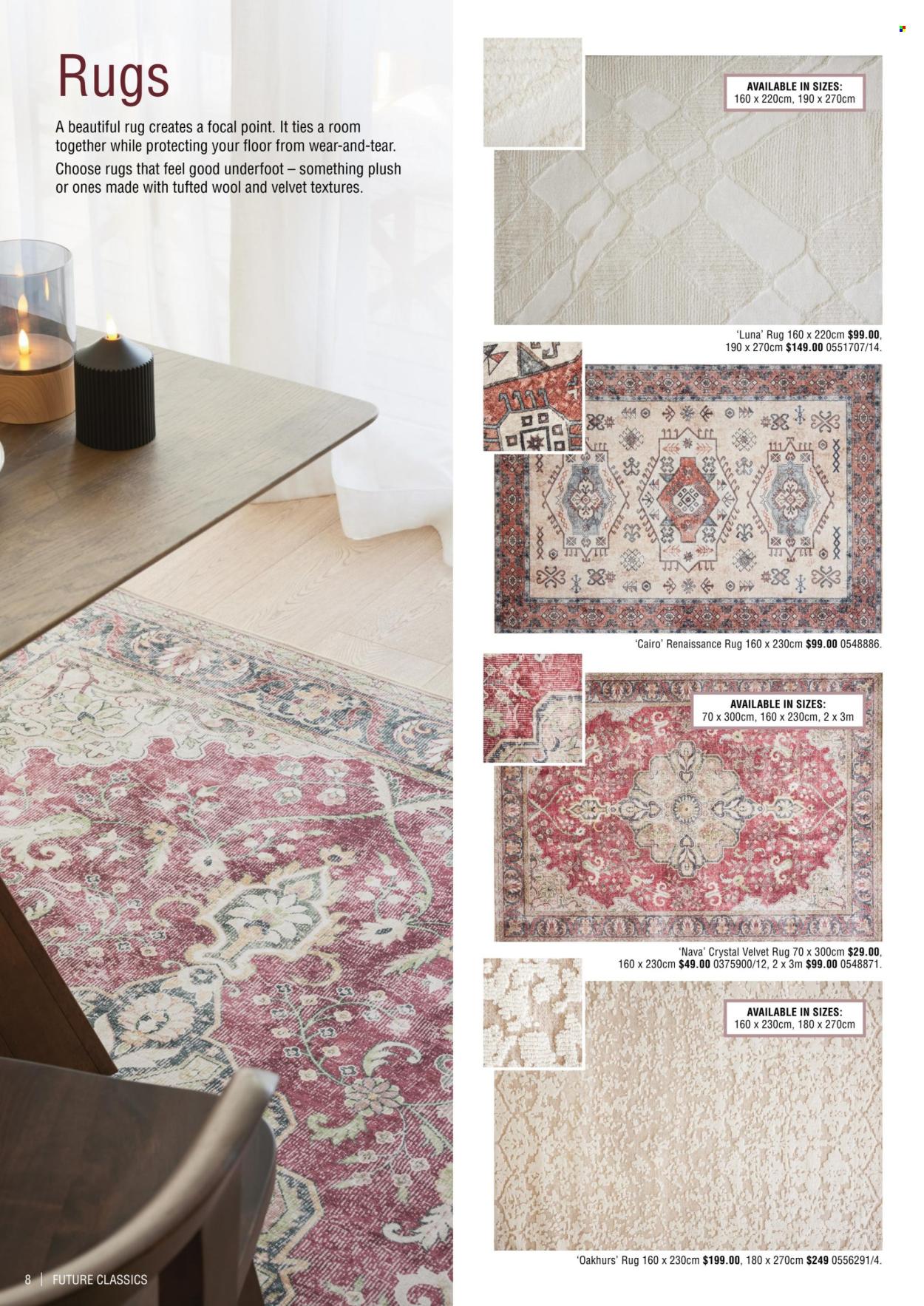 thumbnail - Bunnings Warehouse mailer - 24.04.2024 - 30.06.2024 - Sales products - rug. Page 8.