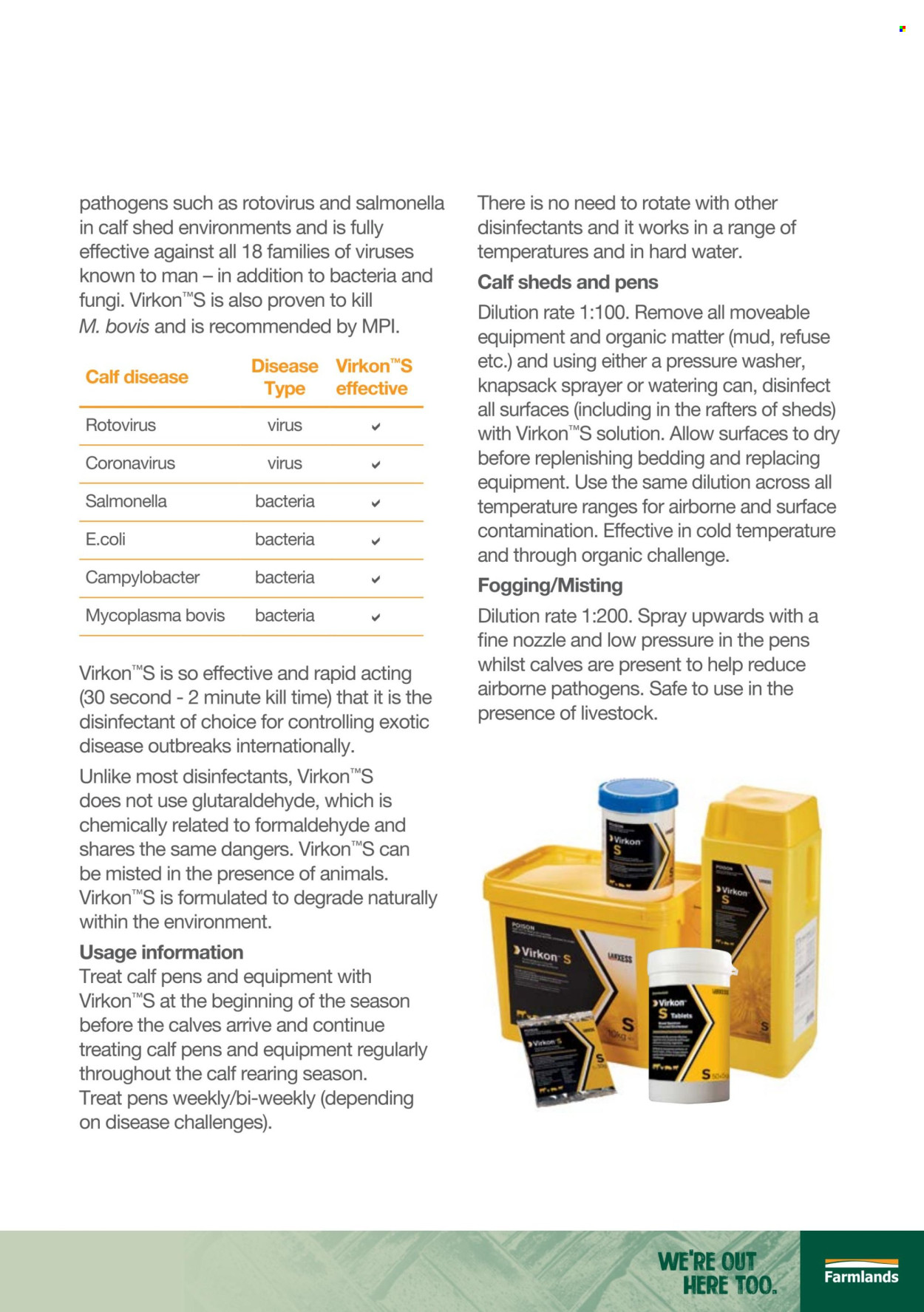 Farmlands catalogue. Page 1