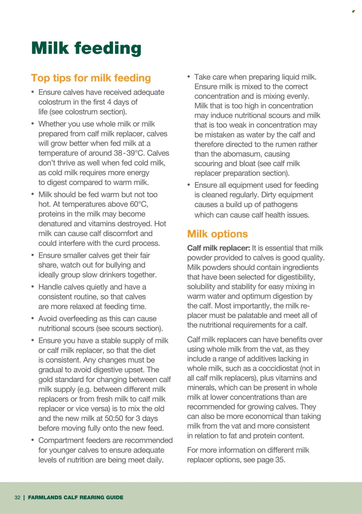 Farmlands catalogue. Page 1