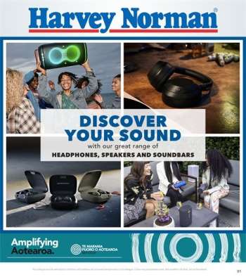 thumbnail - Harvey Norman catalogue