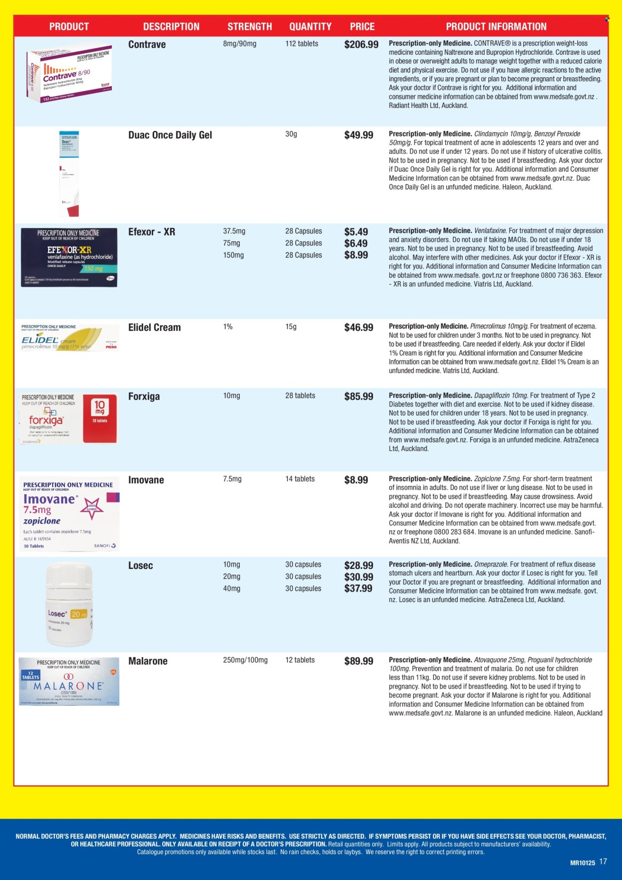 Chemist Warehouse catalogue. Page 1