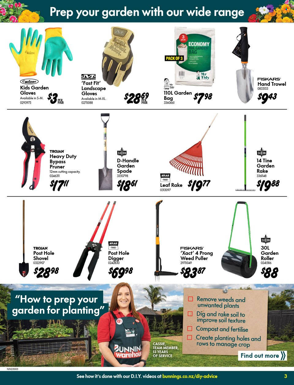 Bunnings Warehouse catalogue - 04.09.2024 - 01.10.2024. Page 3