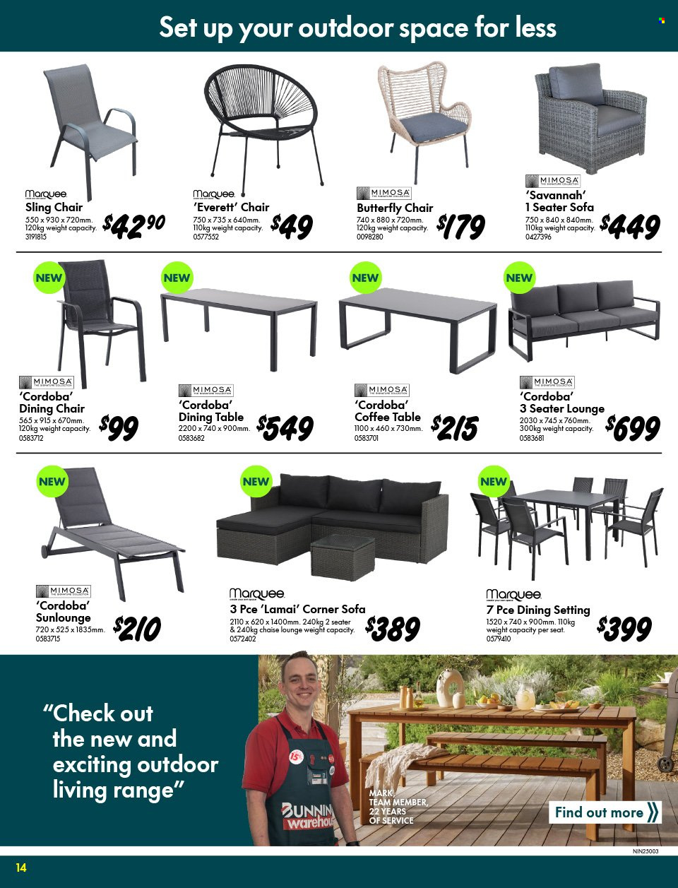 Bunnings Warehouse catalogue - 04.09.2024 - 01.10.2024. Page 14