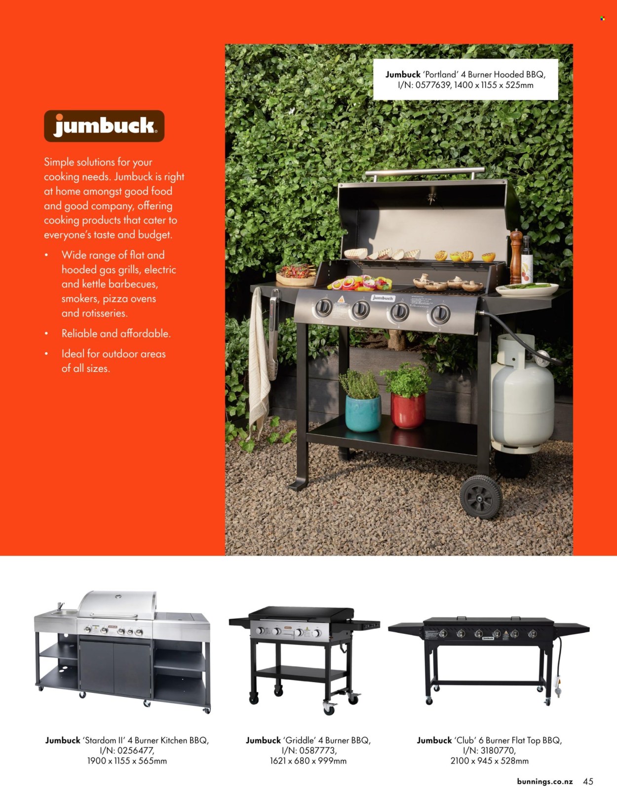 Bunnings Warehouse catalogue. Page 1