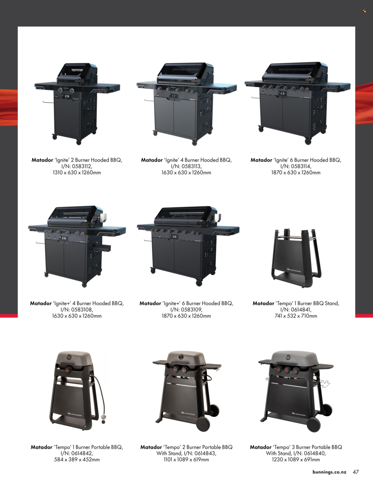Bunnings Warehouse catalogue. Page 1