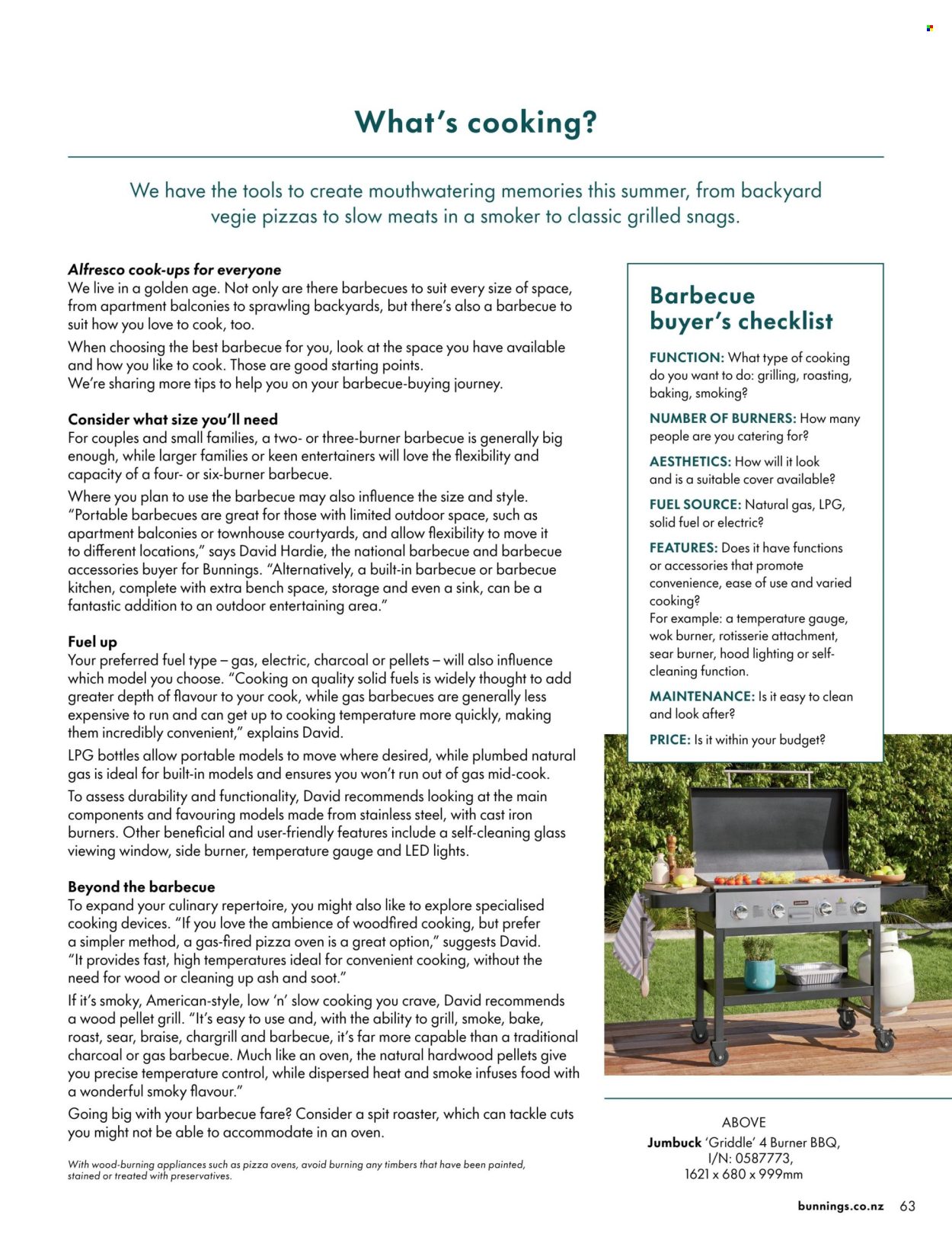 Bunnings Warehouse catalogue. Page 1